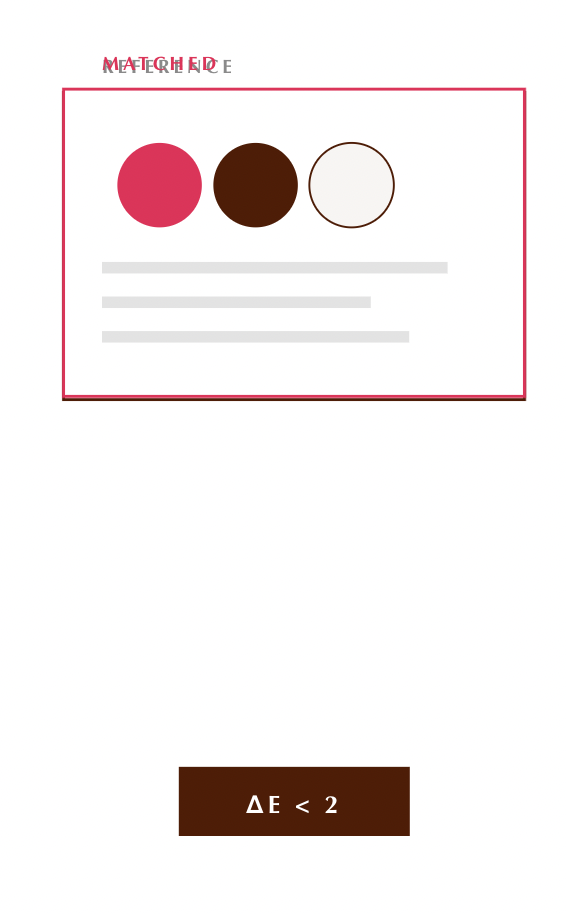 Colores alineados