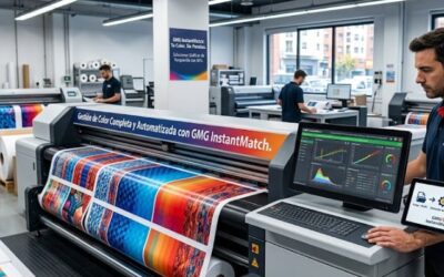 GMG InstantMatch, gestión de color completa, automatizada y sin interrupciones