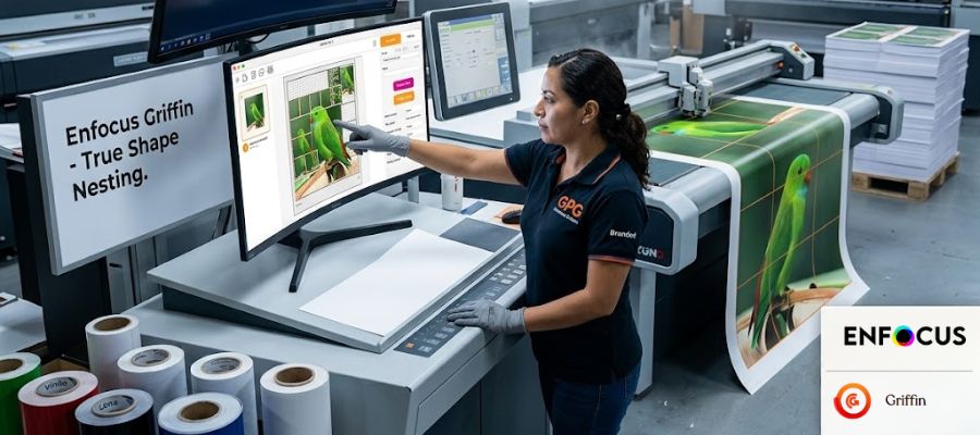 Enfocus Griffin, la potencia del encajado para formato ancho